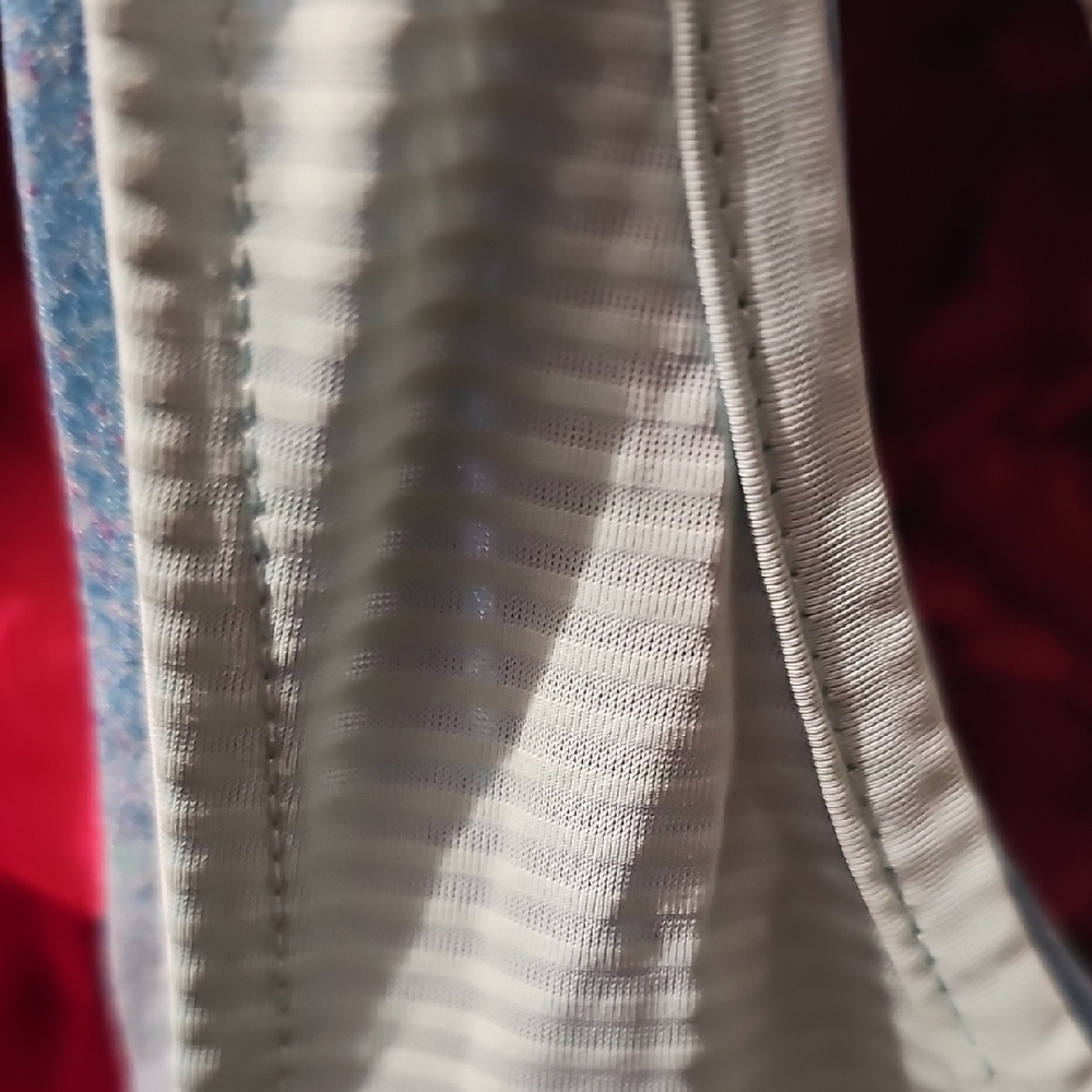 Light Blue Racerback Tank Top - Picture 3 of 7